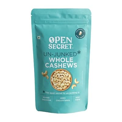 Open Secret Premium Cashew | 900g | Whole Cashew Nuts, Dry Fruits, Kaju, Healthy Snacks, Cashews, Cashew 900gm, Healthy Dry Fruits, Nutritious, Gluten Free &amp; High Protein (Pack of 1)