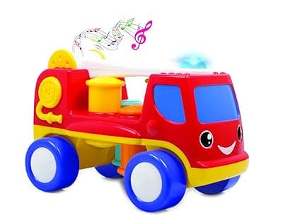 Giggles Peg Basher Fire Engine