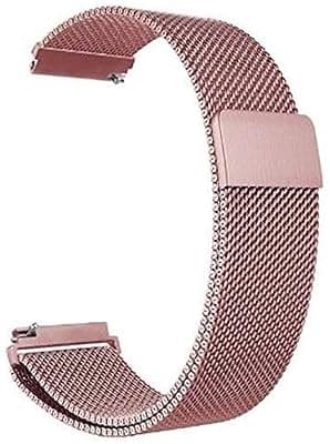Magnetic Milanese Metal Chain Watch Band - Adjustable Loop Strap | Compatible With Noisefit Endure Watch Only