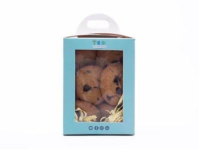 TCD Chocolate Chip Cookies (120g) | Blend of Milk &amp; Dark Chocolate Chips | Natural &amp; Handmade Biscuits | Perfect Everyday Snack | Fresh &amp; Delicious | Treat for All Occasions | Lunchbox Snack For Kids