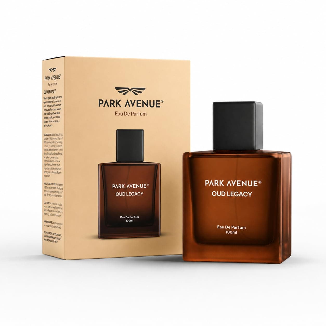 Park Avenue Legacy Oud, Eau De Parfum Men, 100ml | Long Lasting Perfume Spray For Men | Wedding Gift Ideas | Best Wedding Gifts | Premium Luxury Fragrance Scent Aromatic | Suitable For Every Occasion