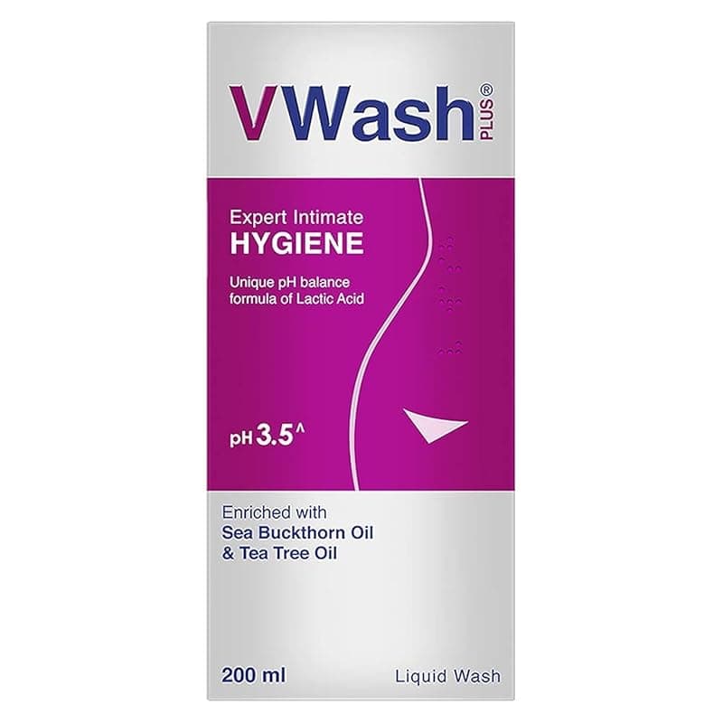 VWash Plus Expert Intimate Hygiene|| With Tea Tree Oil|| Liquid Wash Prevents Dryness|| Itchiness And Irritation|| Balances PH|| Paraben Free|| 200 ml