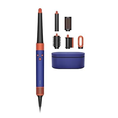 Dyson Airwrap I.D. 6-In-1 Multi-Styler (Vinca Blue & Topaz)| Styles Without Heat Damage| 7 Styling Settings|3 Speed & 3 Heat Settings|Cold Shot| Enhanced Coanda Airflow| 2 Yr Warranty,1300 Watts