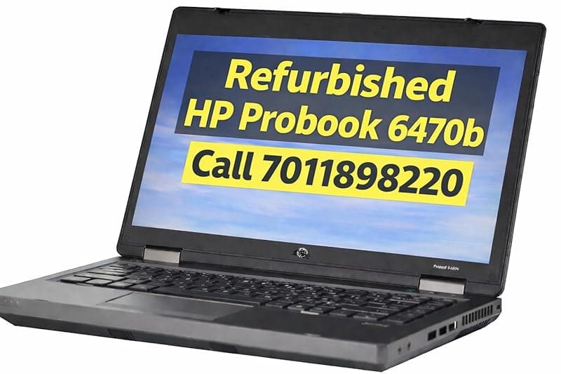 Certified &amp; Tested | Pro 6470b Laptop | i5-3320M | 8GB RAM, 128GB SSD | 14" HD | Win10 Pro