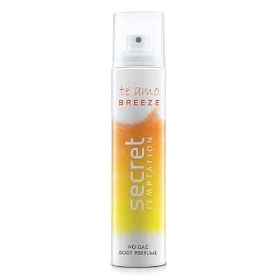 Secret Temptation Te Amo Breeze Perfume Body Spray for Women, 120ml