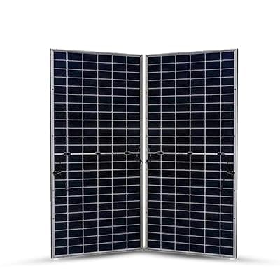 Eastman ETC585W Topcon Bi-Facial, Non-DCR Solar Panel | Pack of 2-1170 W | Framed Dual Glass,144 Cells Half-Cut, IP68 Rated, BIS Certified | 30 Years Performance Warranty