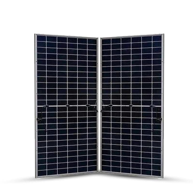 Eastman ETC585W Topcon Bi-Facial, Non-DCR Solar Panel | Pack of 2-1170 W | Framed Dual Glass,144 Cells Half-Cut, IP68 Rated, BIS Certified | 30 Years Performance Warranty
