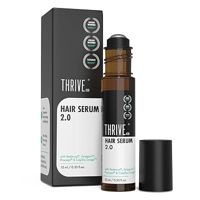ThriveCo Hair Growth Serum 2.0 For Hair Growth &amp; Hair Fall Control | with Redensyl + Anagain + Rosemary + Procapil + Capilia Longa | For Men &amp; Women (10 ml (Pack of 1))