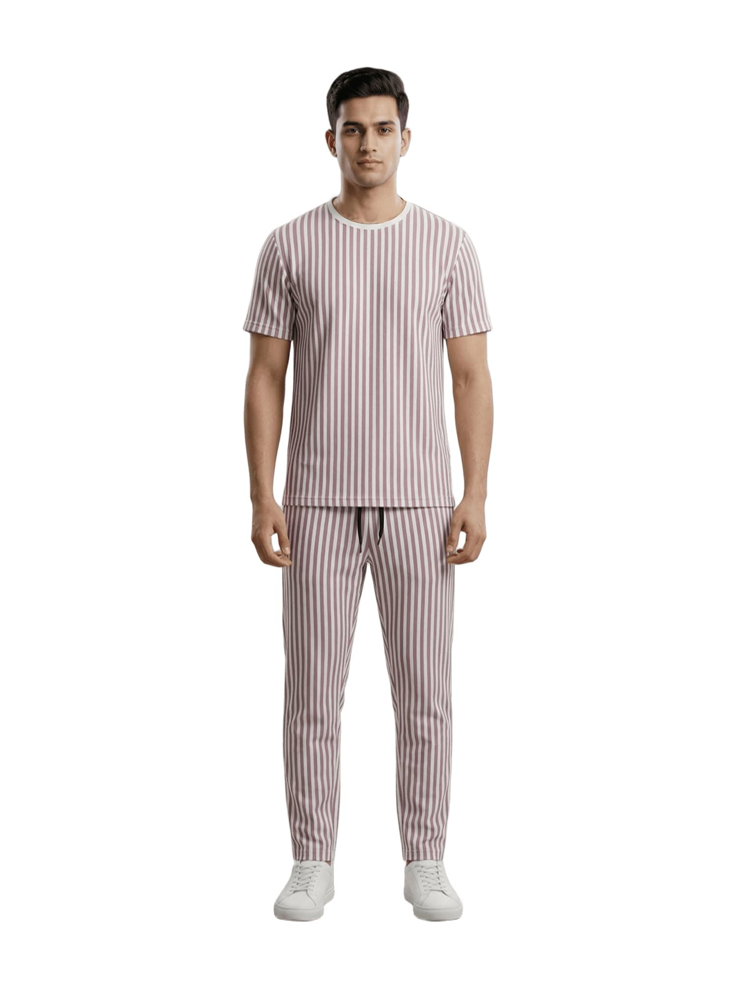 Dollar Men Co-Ord Set | Polyester Trackpants + T-Shirt | Regular Fit, Quick Dry & Breathable | Gym, Casual & Sportswear | Pack of 1