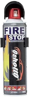 Oshotto 500ml Fire Stop Spray Safety for Car, Home, Kitchen, Restaurant, Store Room, Office, Club House, Taxi, Auto, Shop for All Cars