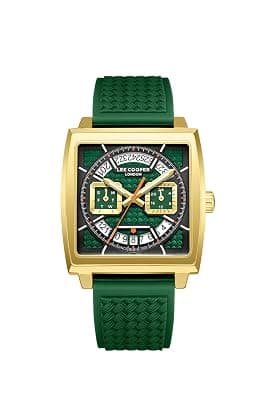 Lee Cooper Analog Green Dial Men's Watch-LC08065.177