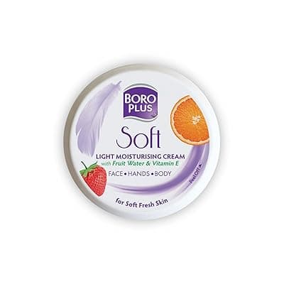 BoroPlus Soft Light Moisturising Cream|Light &amp; Non-sticky|Provides 24 hour moisturisation | For Soft Fresh Skin 300 ml