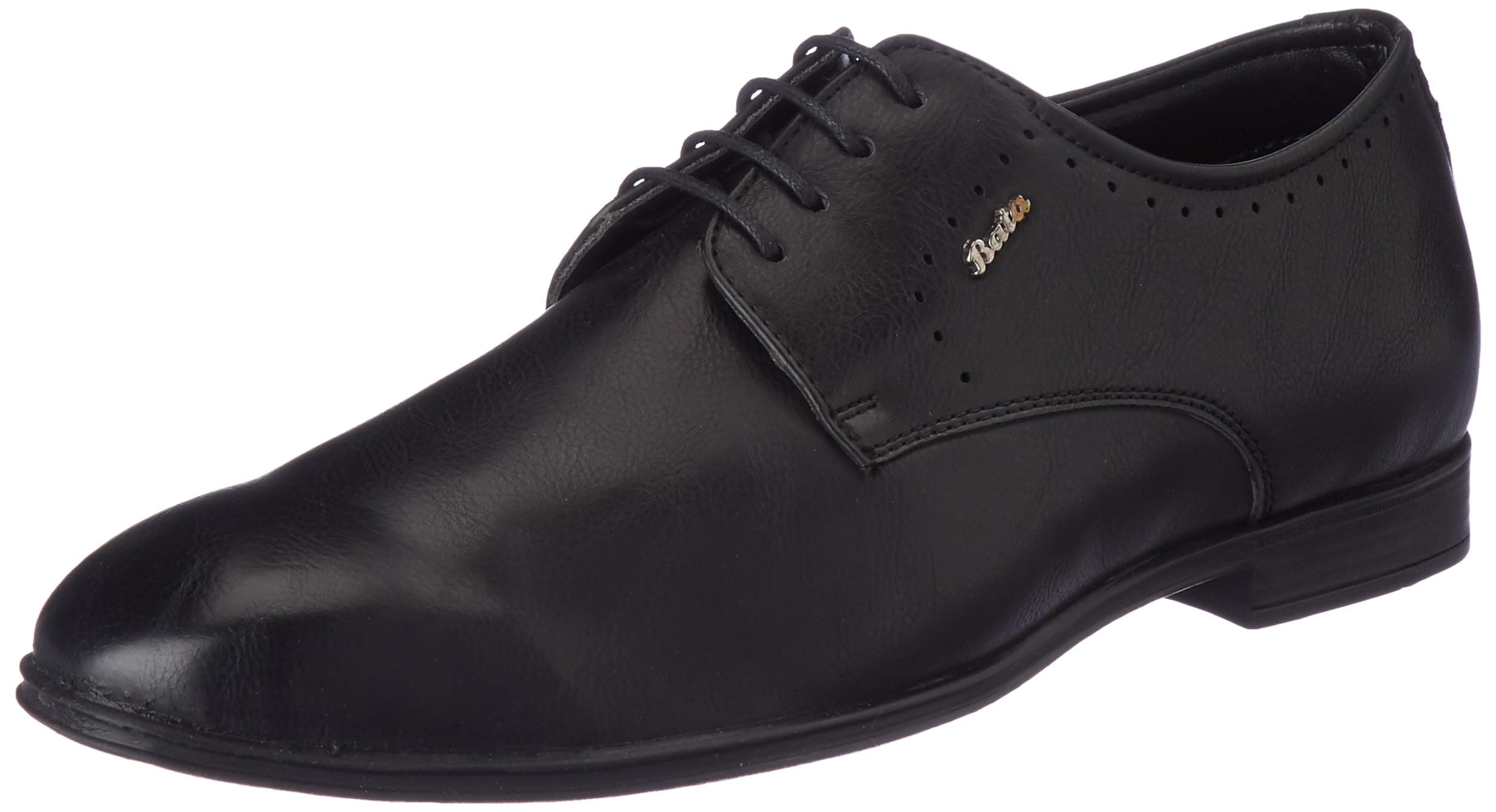 Bata Sandy E Men Formal Lace-up Shoes in Light Brown