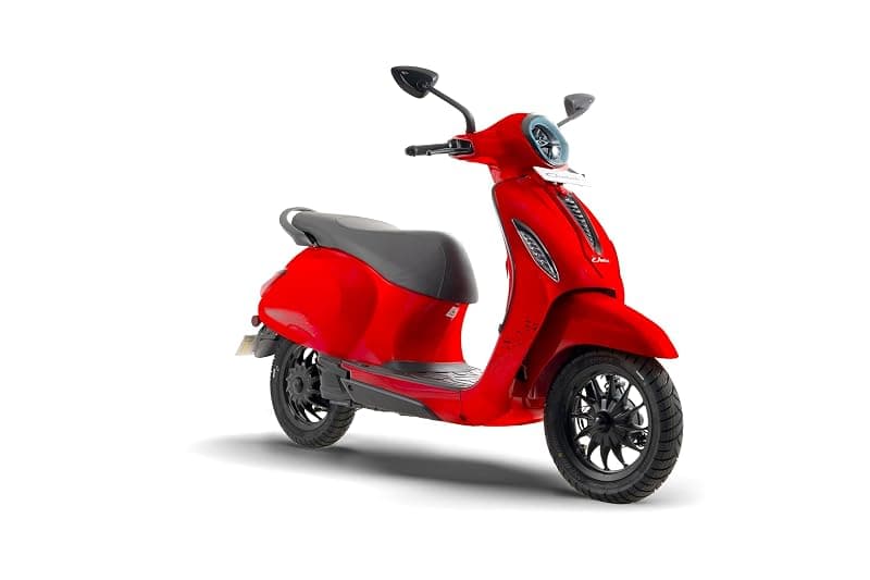 Chetak 3001 by Bajaj Auto High Speed Electric Scooter with charger - Racing Red - Ex-Showroom