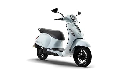 Chetak 3001 by Bajaj Auto High Speed Electric Scooter with charger - Cyber White - Ex-Showroom