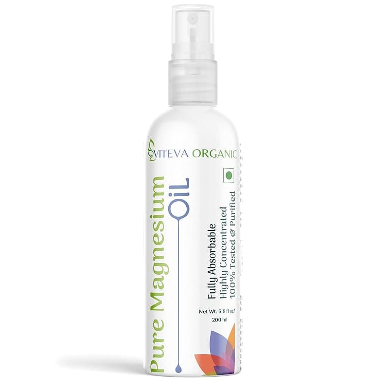 Magnesium Oil Spray - 200ml 100% Pure Zechstein Source Natural Topical magnesium spray | Magnesium Oil for feet, Sleep Support, Pain Relief & Muscle Recovery