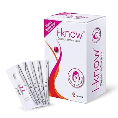 I-know Ovulation Test Kit For Women Planning Pregnancy | Accurate Results In 5 Mins | 5 Test Strips
