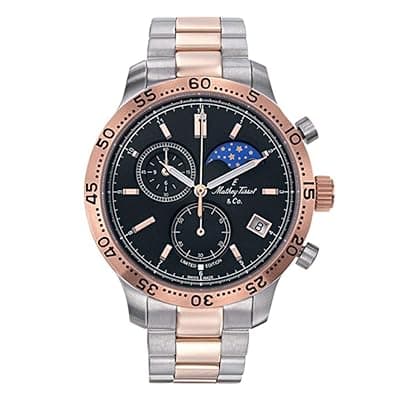 Mathey-Tissot Analog Black Dial Men's Watch- H1823MPN_A