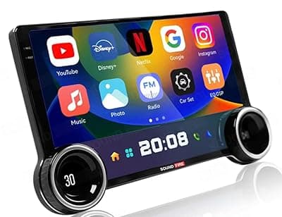 SOUND FIRE NEXGeneration 10.1 Inch 2K Diamond 2GB RAM / 32GB ROM with DSP/QLED/Android Auto/CarPlay Android Car Stereo