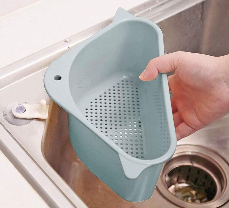 Sink Basket Sink drains Sink Corner Sink Plastic Box Multipurpose Kitchen Corner Sink Strainer Basket Dish Organizer Tray Strainer