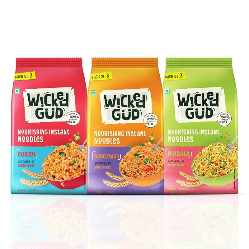 WickedGud Nourishing Instant Noodles Range