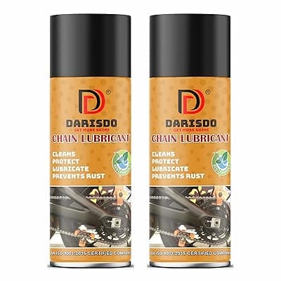 Chain Lubricant, 300 ml, Prevent Rust, Clear, Synthetic, 400g, Motorcycle & Forklift Chains, Harsh Environments
