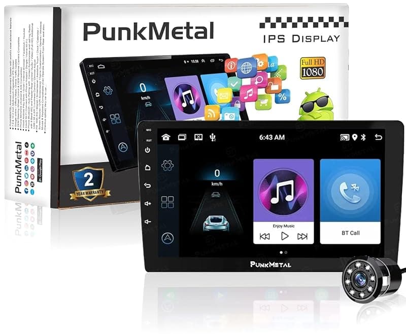 9 Inch Android (2GB/32GB) with Rear View Camera Car Stereo