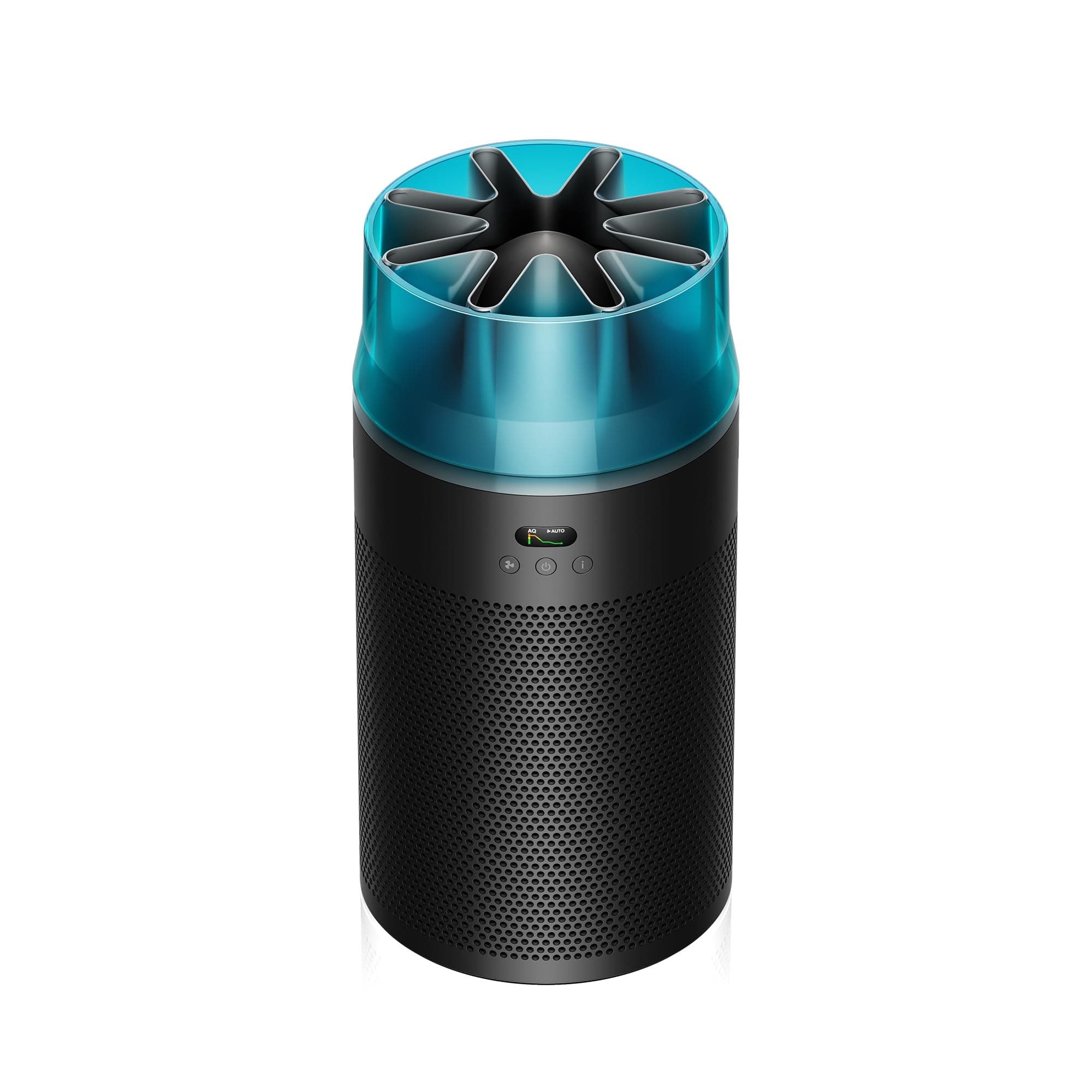 Dyson Hushjet Purifier Compact-HJ10 | Removes 99.97% of pollutants as small as PM 0.3 | Up to 5 year Electrostatic filter life | Max coverage up to 1076 sq. ft. | Auto and Night modes | 2 Yr Warranty