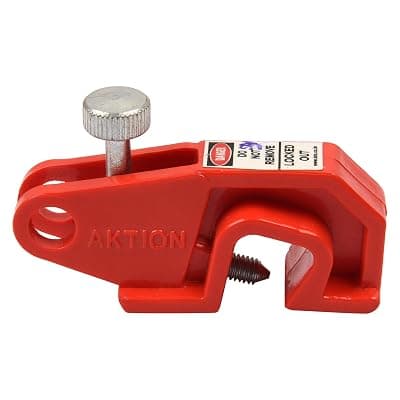 Aktion Safety Universal Circuit Breaker Lockout AK-UCBL-53 self adjustable screw (Pack of 10)