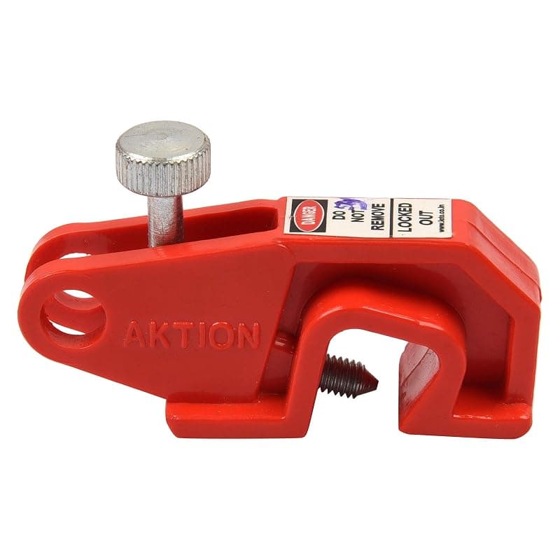 Aktion Safety Universal Circuit Breaker Lockout AK-UCBL-53 self adjustable screw (Pack of 10)