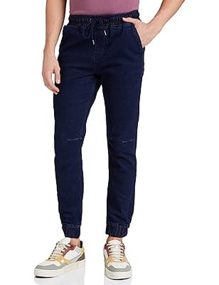 Amazon Brand - INKAST Men's Relaxed Stretch Jogger Jeans
