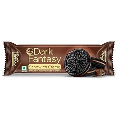 Sunfeast Dark Fantasy Crème, Made With Real Chocolate, 83g