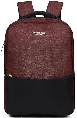 WildHorn 31L Laptop Backpack for Men/Women I Fits upto 15.6" Laptop I Waterproof I Travel/Business/College Bookbags