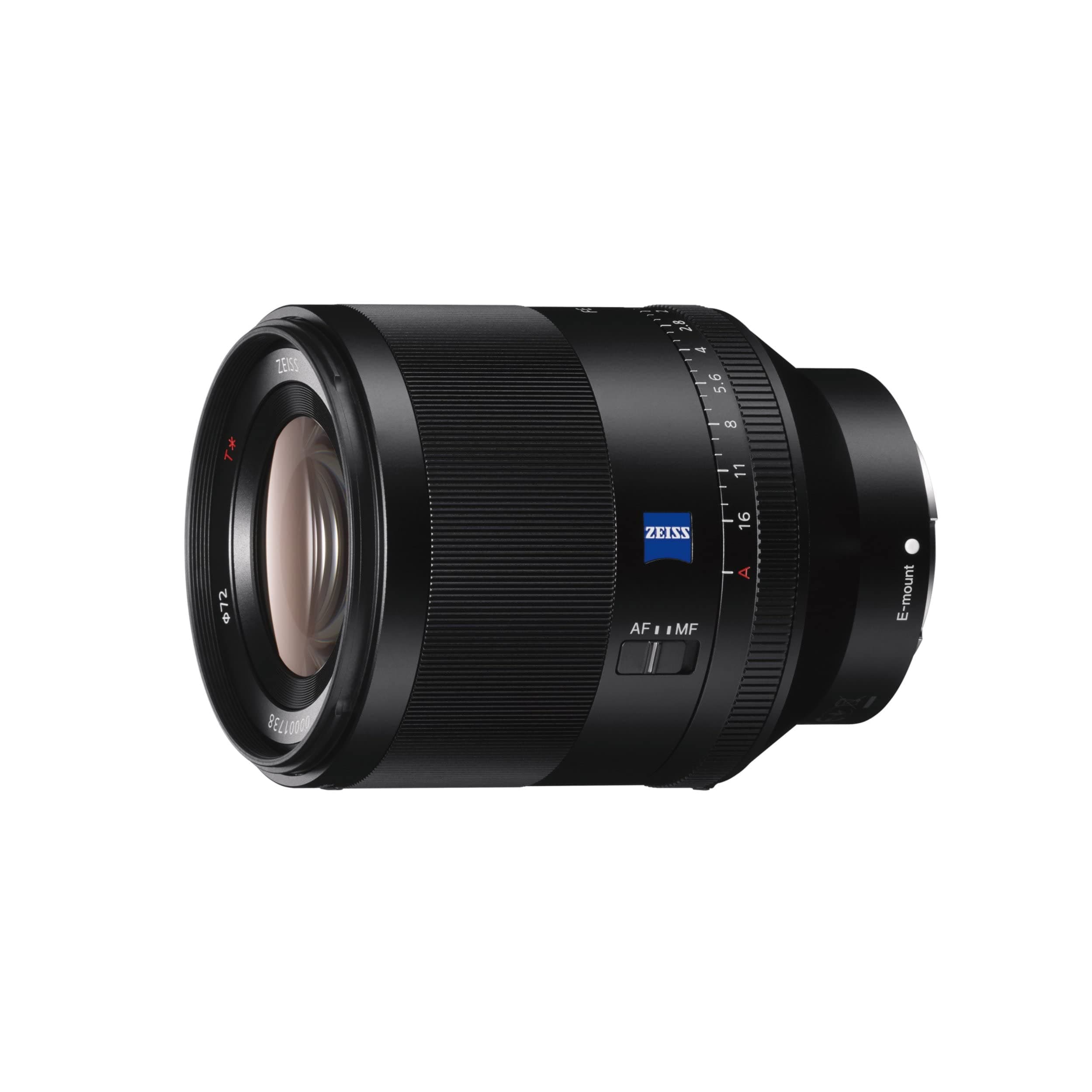 Sony E Mount Planar T* FE 50mm F1.4 ZA Full-Frame Lens (SEL50F14Z) | Standard Prime | for Photography & Videography