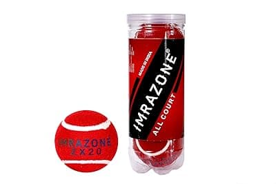 Heavy Tennis Cricket Ball Extra-Durable for Training & Practice. Designed for Cricket Training Tennis Ball Pack of 3