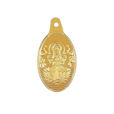 Bangalore Refinery 24k (999) Gold Coin Pendants 1gm