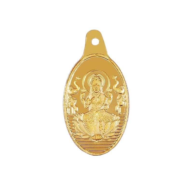 Bangalore Refinery 24k (999) Gold Coin Pendants 1gm