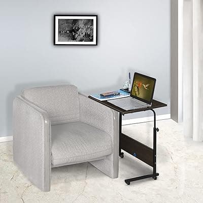 DELITE KOM Bunny Engineered Wood Study Table DIY(Do-It-Yourself) (Flowery Wenge_Black)