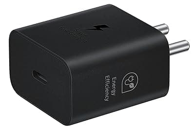Samsung Original 25W Type-C Travel Adaptor Without Cable, Black