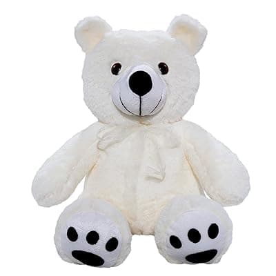 Soft Teddy Bear 20 Inch (50 cm) – Adorable Huggable Plush Toy for Kids, Girls & Couples | Stuffed Animal Gift for Birthday, Valentine's Day & Home Decor Cream Color