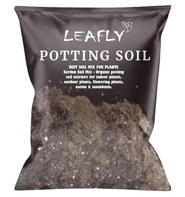 Leafly Organic Fertilizer Potting Soil Mix Fertilizer for Plants (2 Kg)