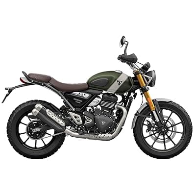 TRIUMPH Scrambler 400 X Bike Matt Khaki Green Booking for Ex-Showroom Price