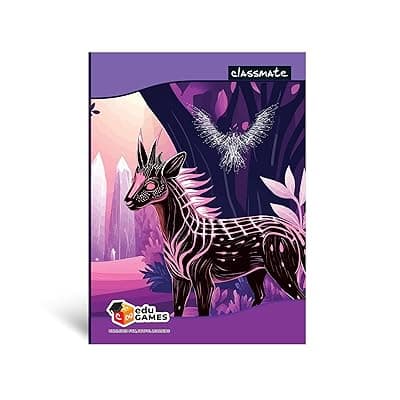 Classmate Long Book| 384 Pages | Single Line | 29.7cm x 21.0cm | Pack of 4 | Long Size Ruled Notebook for School Students