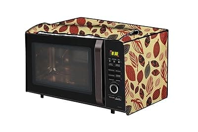 The Furnishing Tree OTG cover Suitable for Morphy Richards 60 Liters OTG 60RCSS, Dustproof, Stain-Resistant, Cover Size WxDxH in CM- (65x45x33), Ditzy Pattern Yellow