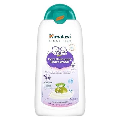 Himalaya Baby Care Extra Moisturizing Baby Wash, 200ml