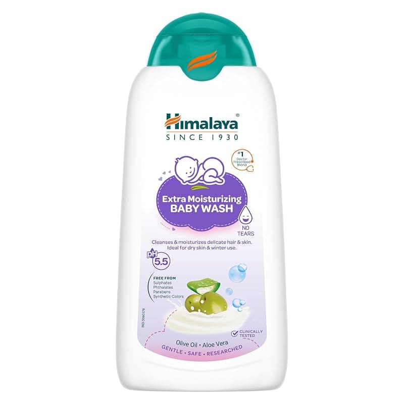 Himalaya Baby Care Extra Moisturizing Baby Wash, 200ml