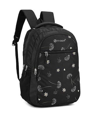 HYDER Floral 35L Latest Cute and Stylish School Bag for Girls - Perfect for School, College, Office and Tution Durable School bags for Kids And Women | Perfect Girls Bag