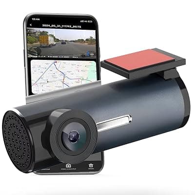Car Dash Camera Pro X 3MP 1296p from Super Capacitor| Wide Angle View | Emergency Recording | SD Card Upto 1TB Supported | Easy DIY Set Up | (Midnight Blue)