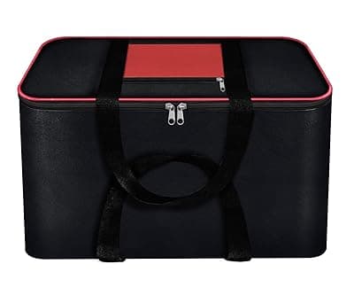 Storage Bag for Clothes Organizer – Blanket Cover for Wardrobe/Closet, Foldable &amp; Durable Storage Organizer, Black Pack of 1
