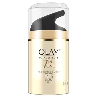 Olay Total Effects Day Cream for Sensitive skin |with Vitamin B5, Niacinamide, Green Tea, SPF 15 |Fights 7 signs of ageing for glowing, hydrated and younger looking skin with UV protection |Suitable for Sensitive, Normal, Dry, Oily &amp; Combination skin |50 gm